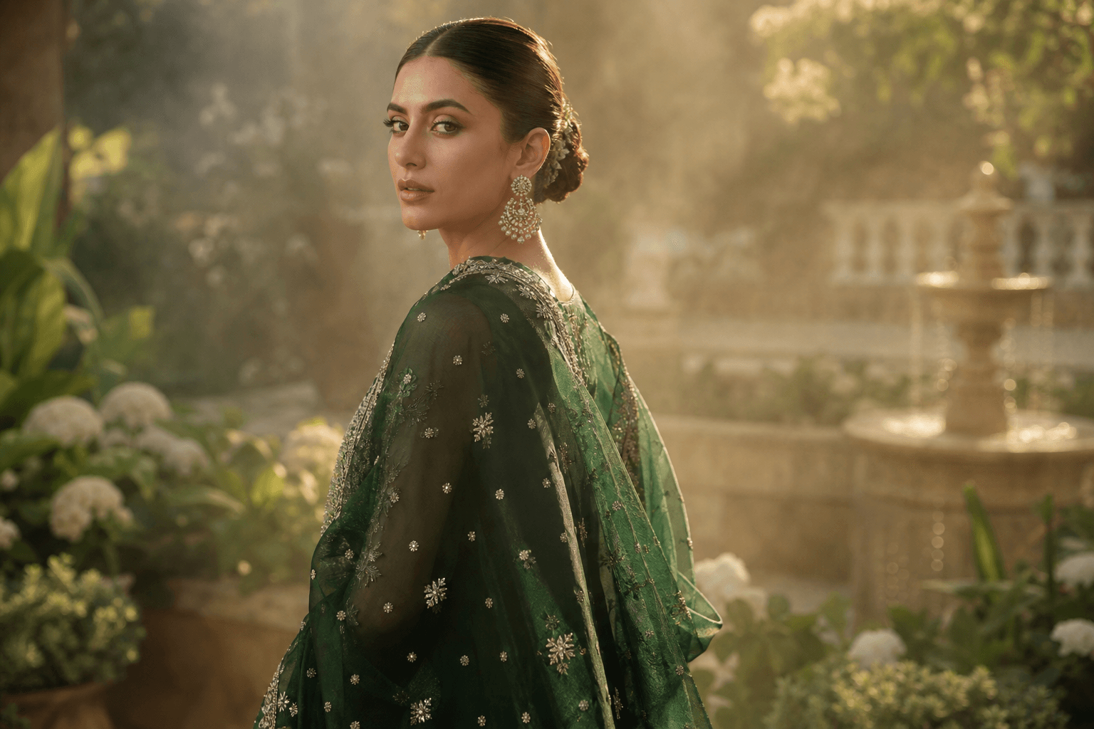 Emerald garden editorial