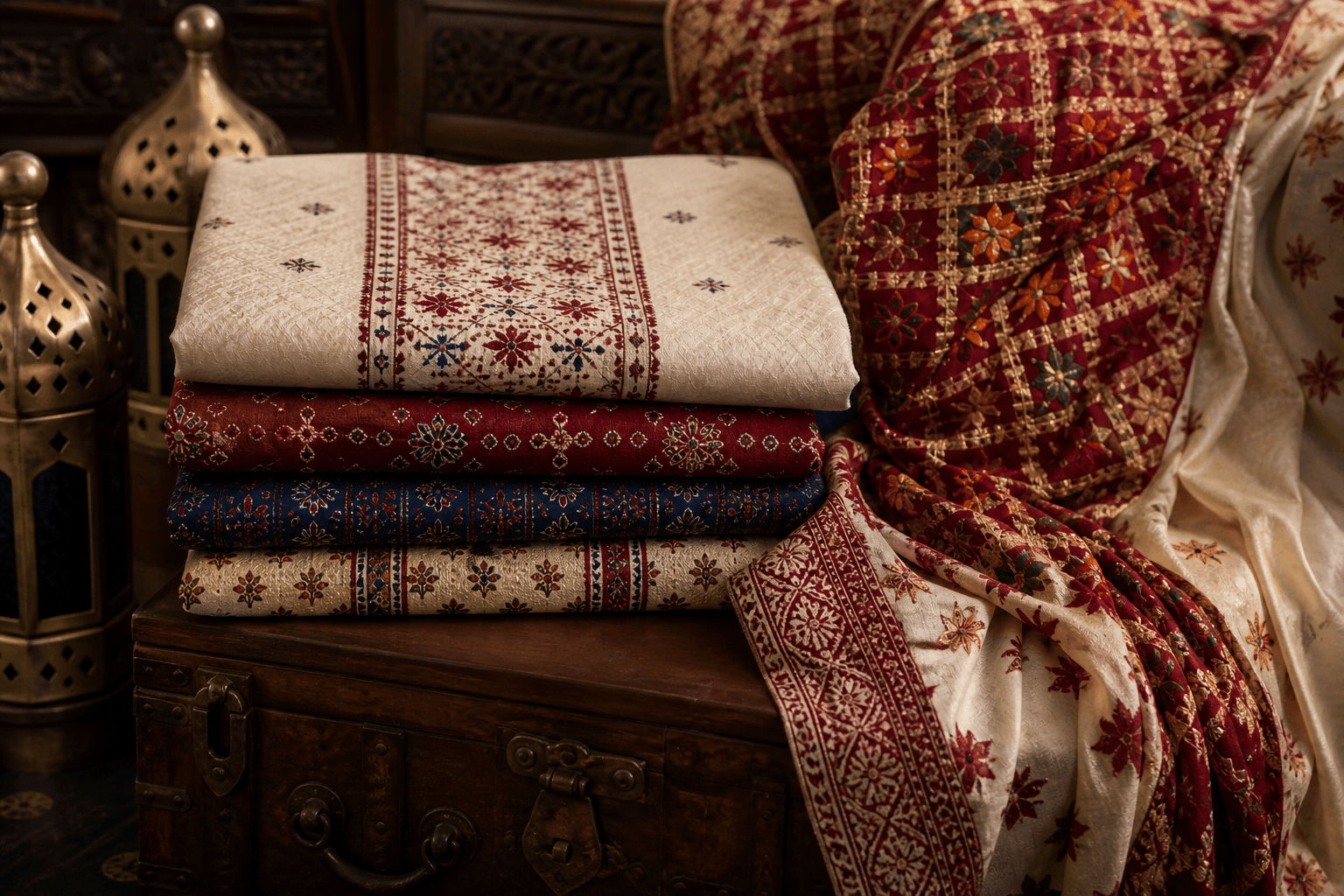 Heritage textile still life