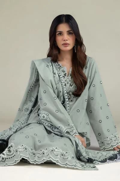 Sage Cutwork Lawn
